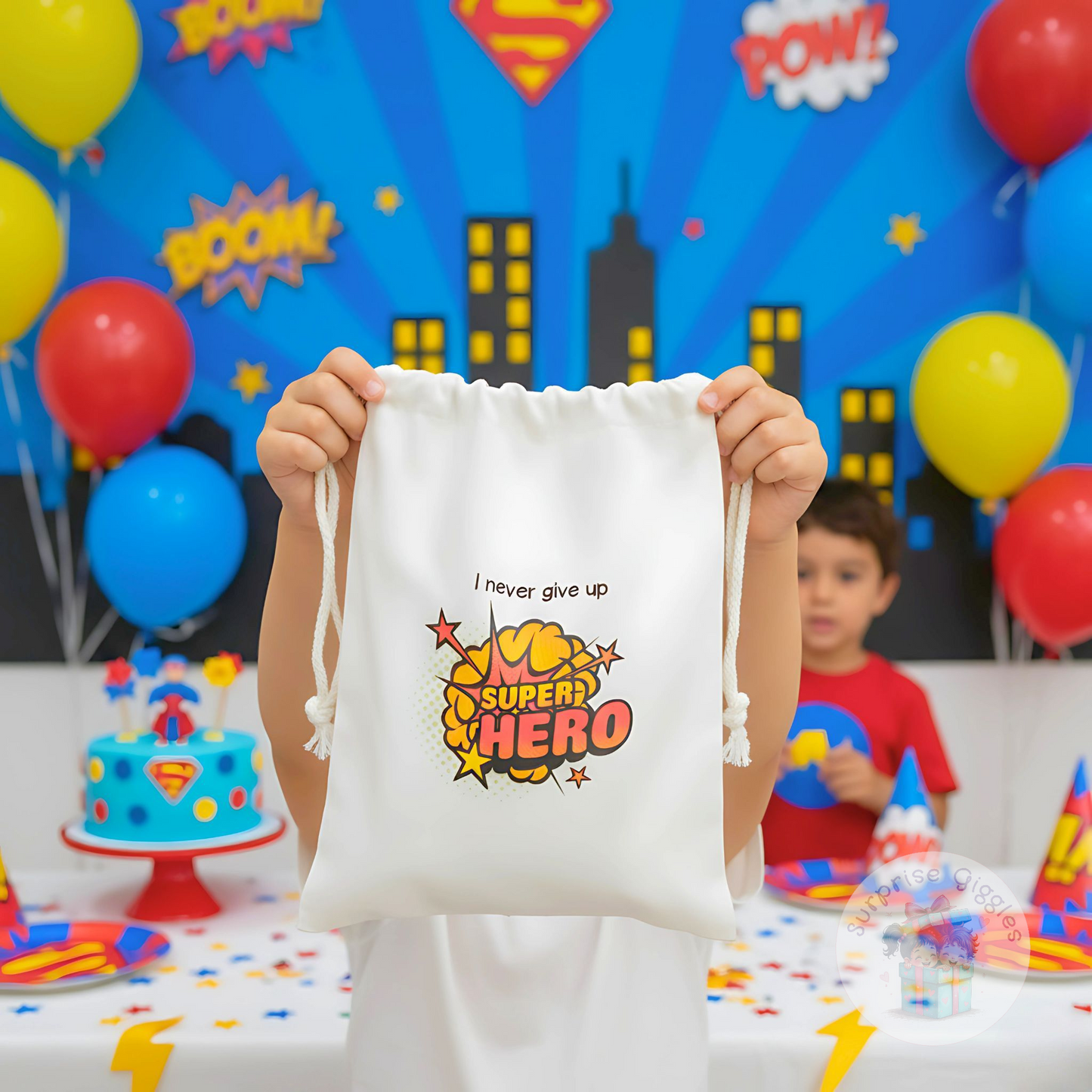 Mega - Superhero Party Bag - Photo Frame and Resins