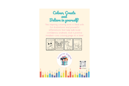 Combo - Words of Magic Colouring Book and Colour Pencils in a Tube