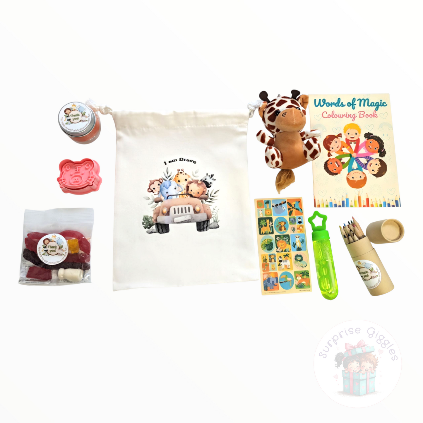 Animals Party Bag - Playdough - Mega