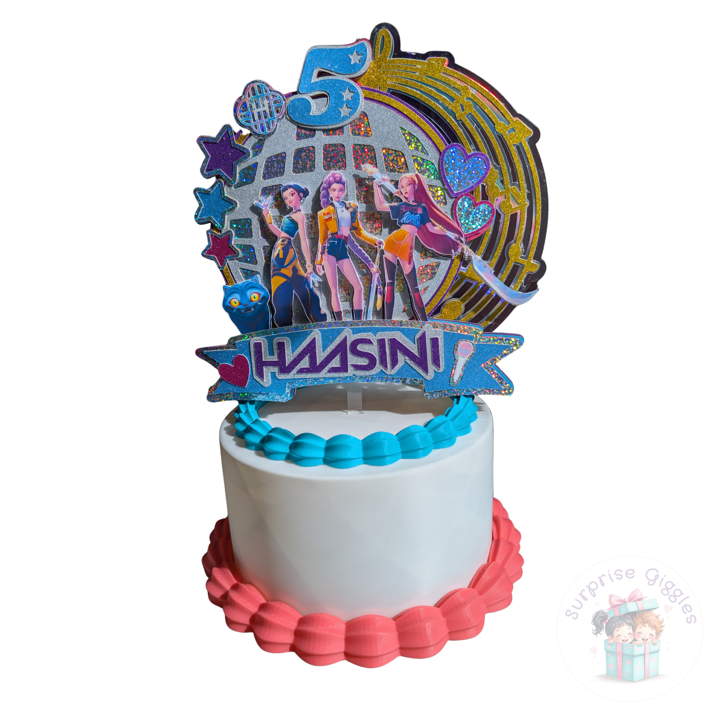 Cake Topper Display Cake