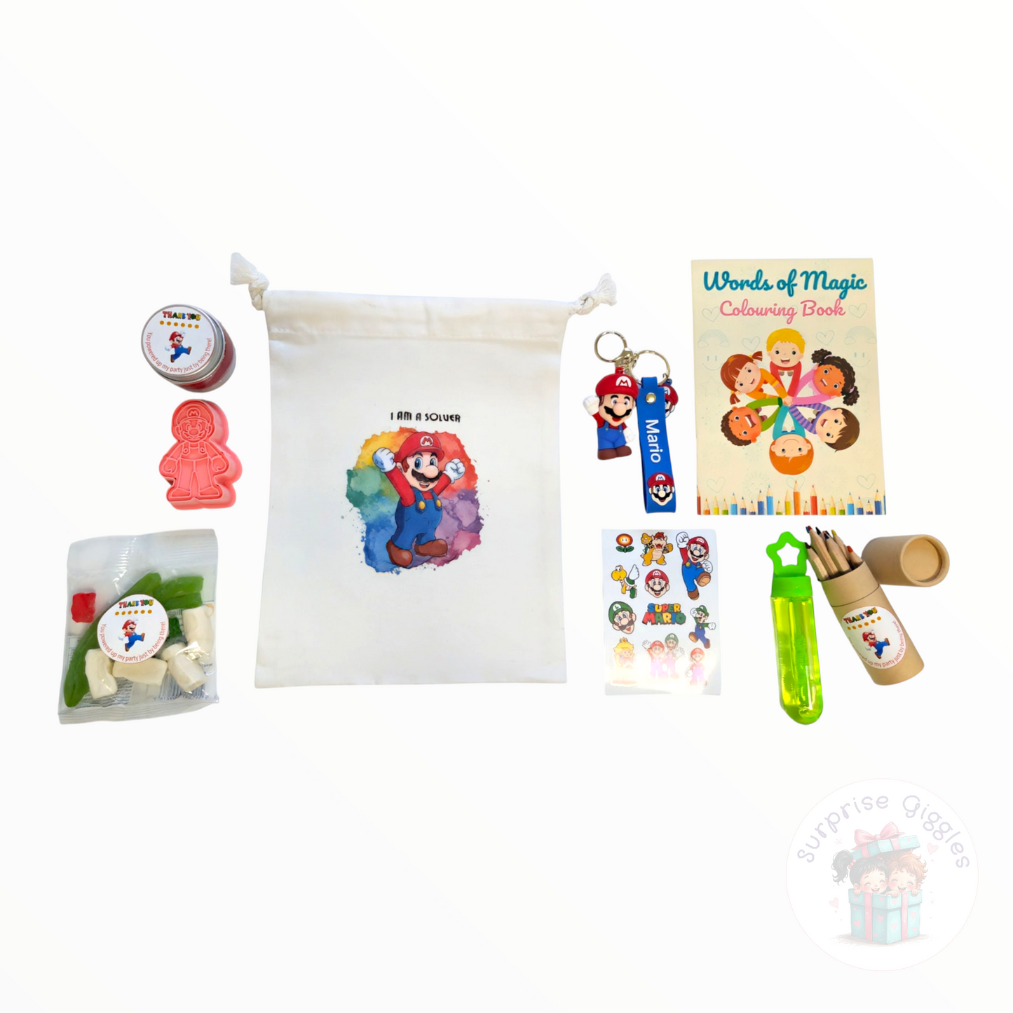 Mario Party Bag - Playdough - Mega