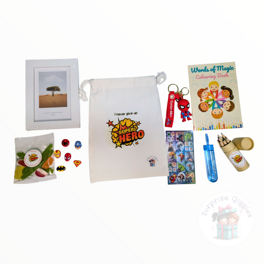 Mega - Superhero Party Bag - Photo Frame and Resins