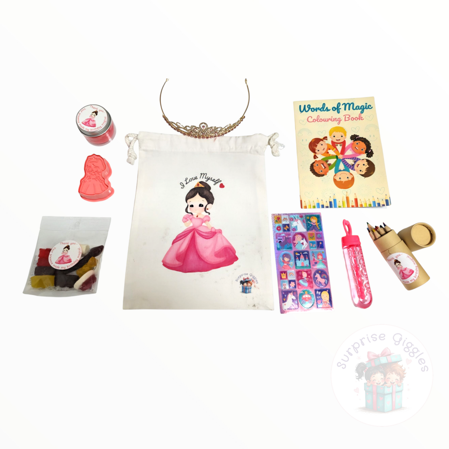 Mega - Princess Party Bag - Playdough