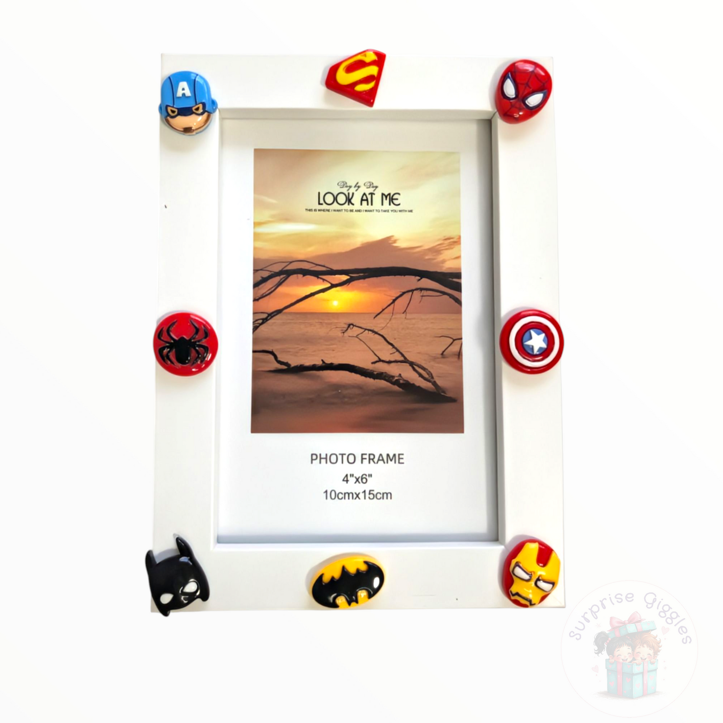Mega - Superhero Party Bag - Photo Frame and Resins