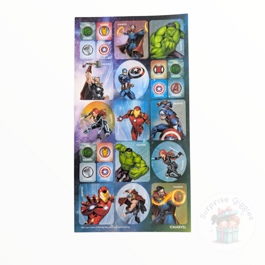 Superhero Stickers