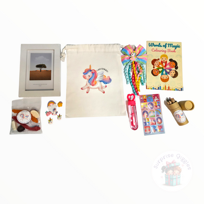Unicorn Party Bag - Photo Frame and Resins - Mega