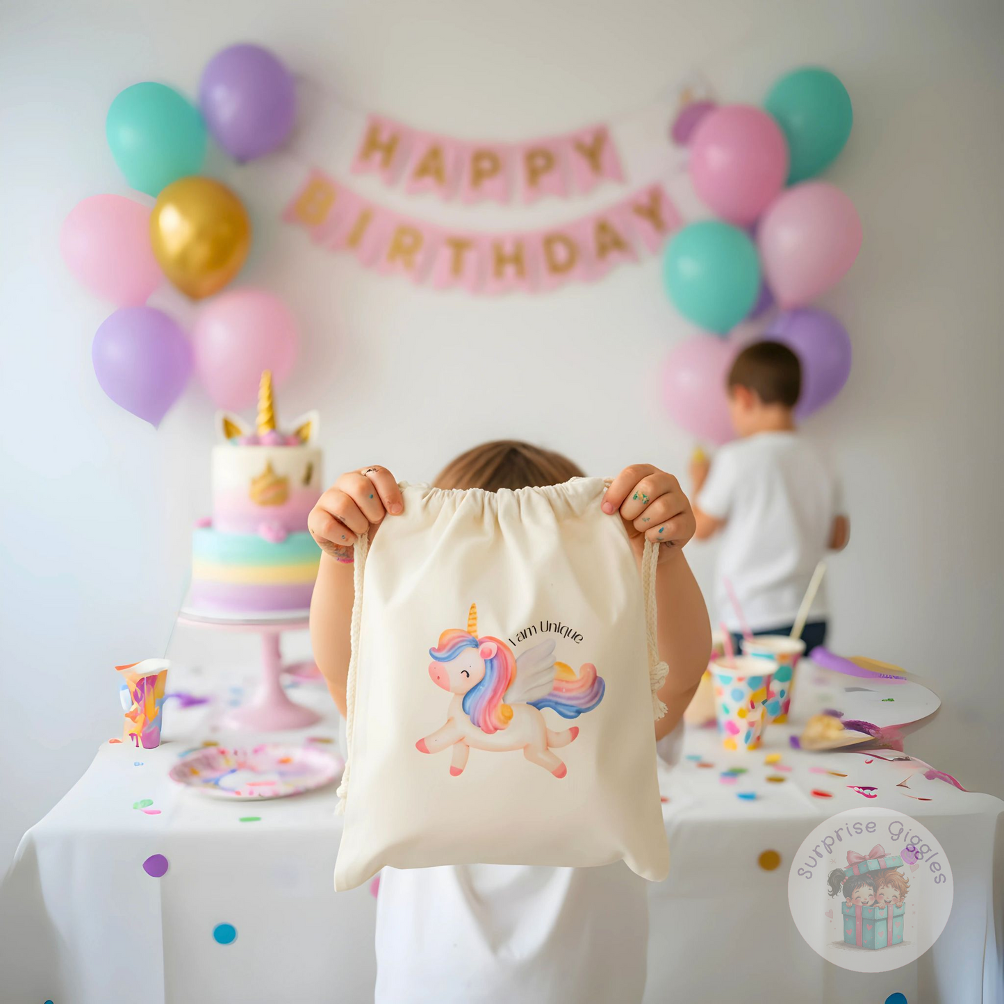 Unicorn Party Bag - Playdough - Mega