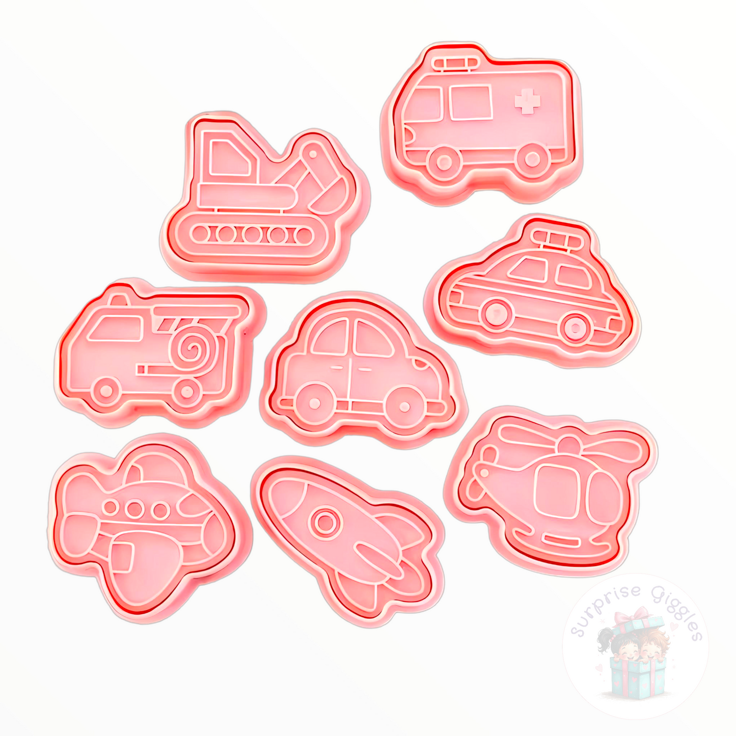 Vehicles Party Bag - Playdough - Mega