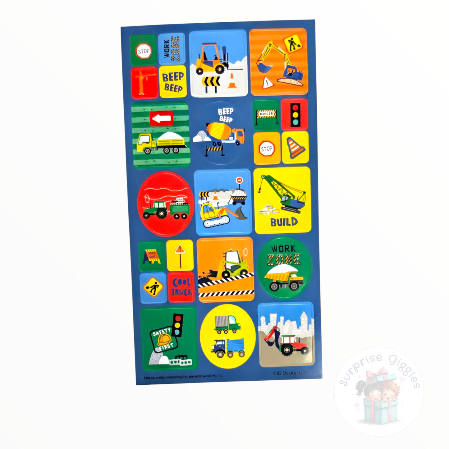 Vehicles Party Bag - Playdough - Mega